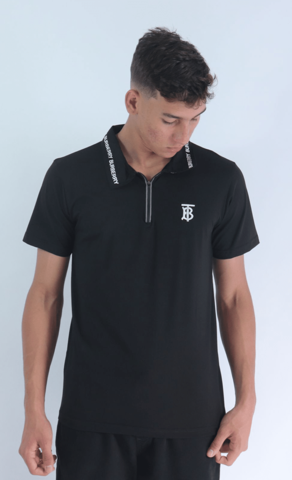 Burberry camisa gola top polo